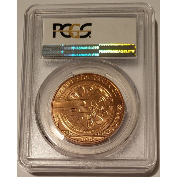 2015 Bess Truman Bronze U.S. Mint Bronze Medal MS67 RED PCGS - Picture 2 of 2